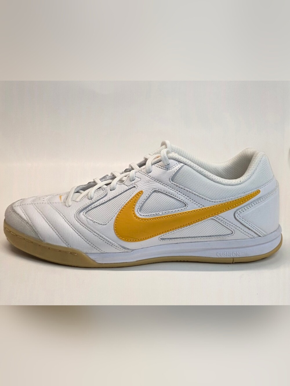 Bran-New Gato White Gum Yellow University Gold Sneakers Men's Size 12
